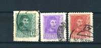 - ESPAGNE 1938  . SUITE DE TIMBRES OBLITERES - Usati