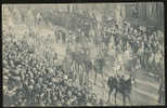 Grande Guerre 1918 Entrée Du Roi Et Des Troupes Alliées (Le Foyer Des Orphelins) - Fêtes, événements