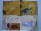 Folder Gold Foil 2008 Chinese New Year Zodiac Stamp -Ox Cow (Panchaio)  Unusual - Chinees Nieuwjaar