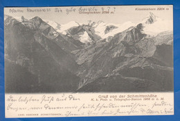 Österreich; Schmittenhöhe; Zell Am See; 1904; KuK Post U Telegrafen-Station - Zell Am See