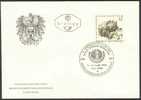 Austria Osterreich 1970 World Veterans Federation FDC - Covers & Documents