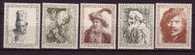 Q9451 - NEDERLAND PAYS BAS Yv N°649/53 * REMBRANDT - Unused Stamps