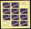 Romania 2007 SUPPORT FOR THE BLIND ,MNH,OG.MINISHEET 2 LABELS. - Full Sheets & Multiples