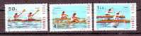 Romania 1983 ROWING 3 STAMP MNH. - Unused Stamps