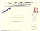 REF LGM - ALGERIE - LETTRE AVION ORAN LA ROCHELLE 22/7/1961 - Storia Postale