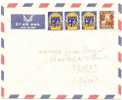 REF LGM - ALGERIE - LETTRE AVION BOUFARIK / NEVERS  MARS 1957 AVEC FERME LETTRE SETIF - Cartas & Documentos