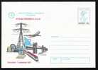 Romania 1996 ENTIER POSTAUX  STATIONERY COVER,WITH  CONGRESS,ENERGIES ,ELECTRICITE,UNUSED. - Electricité