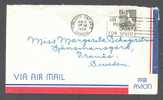 Canada Airmail Par Avion Deluxe Toronto Ontario 1958 Cover To Dranås Sweden - Airmail