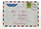 - AUSTRALIE . AFFRANCHISSEMENT SIMPLE SUR ENVELOPPE DE 1960 POUR LA SUISSE - Covers & Documents