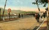 HENDAYE...LE PONT INTERNATIOONAL......CPA ANIMEE - Douane