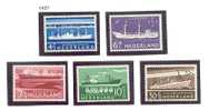 NEDERLAND ZOMERZEGELS  SCHEPEN  1957 ** - Unused Stamps
