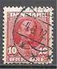 1 W Valeur Oblitérée, Used - YT 56 - DANEMARK * 1907/1912 - N° 1089-9 - Used Stamps