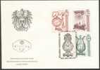 Austria Osterreich 1970 Alte Uhr (um 1780) FDC - Cartas & Documentos