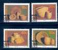 TRANSKEI 1989 CTO Stamp(s) Weaving And Basketry 234-237 - Transkei