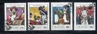 TRANSKEI 1990 CTO Stamp(s) Diviners 254-257 - Transkei