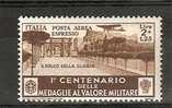 1934 REGNO MEDAGLIE ESPRESSO AEREO 2 £ MNH ** - RR7224 - Posta Aerea