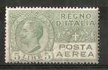 1926-29 REGNO POSTA AEREA 5 £ MNH ** - RR7216 - Correo Aéreo