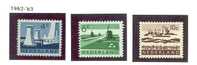 NEDERLAND   LANDSCHAPZEGELS   1962/63  ** - Unused Stamps