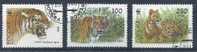 1993. The Tiger (Incomplete Set) CTO - Used Stamps