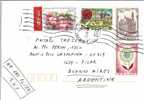 BELGIGUE - VF TOPICAL 2009 COVER From HAMME-MILLE To BUENOS AIRES - Storia Postale