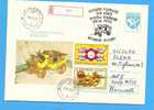ROMANIA Postal Stationery  Cover 1984. Day Postmark. Horse Carriage - Diligences