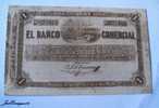 BANCO COMERCIAL URUGUAY, 1975. REPLICA DE UNA ONZA DE ORO 1858 - Chiatte, Barconi