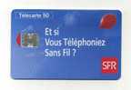 - TELECARTE FRANCE . TELECARTE SFR 1995 - Opérateurs Télécom