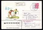 RUSSIA 1980 REGISTRED COVER  Stationery Cover With OLYMPIC GAMES MOSCOVA. - Hockey (sur Gazon)