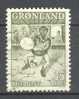 Greenland 1961 Mi. 46     35 (Ø) Grönländische Sagen Trommeltänzer - Used Stamps