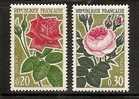 ROSES - FRANCE  - Yvert # 1356/1357 -  MINT (LH) - Roses