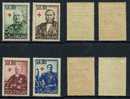 FINLANDE - FINLAND - CROIX ROUGE / 1938  # 196 A 199 * - Unused Stamps