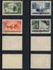FINLANDE - FINLAND  / 1938  # 205 A 208 Ob. - Used Stamps