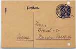 DR  DP 2  Dienstpostkarte  Schopfheim - Raitbach Formulaufbrauch 1923 - Briefkaarten