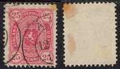 FINLANDE - FINLAND  / 1875 - 25 P. Rose # 17 Ob. / COTE 12.00 EURO - Used Stamps