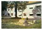 L'ARBRESLE (69)  - CPSM - L'hôpital-maternité - Façade Sur Le Jardin ... Nains De Jardin, Cigogne - L'Arbresle