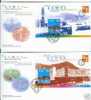 1997 HONG KONG Hong Kong ´97 Stamp Exhi No.4 & 5 MS FDC - FDC