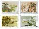 1982 Ancient Chinese Poetry Stamps -Tang Pine Mount Snow Seasons 7-1 - Clima & Meteorología