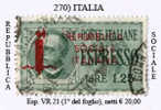 Italia-A.00270 - Afgestempeld