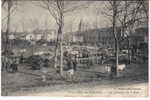 Carte Postale Ancienne Villars Les Dombes - Le Champ De Foire - Marché, Commerces - Villars-les-Dombes