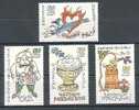 BULGARIA \ BULGARIE - 1998 - Timbrees De Voeux - 4v ** - Neufs