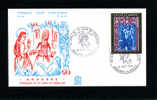 RETABLO DE SAN JUAN DE CASELLAS    Edifil 237  Año 1971    -  MUY NUEVO  - - FDC