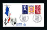 HOMENAJE AL GENERAL CHARLES DE GAULLE    Edifil 245-246    Año  1972    -  MUY NUEVO  - - FDC