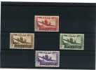 - FRANCE COLONIES . TIMBRES DE CÔTE D´IVOIRE 1942  . NEUFS AVEC CHARNIERE - Unused Stamps