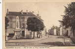 MANDRES - Rue De Paris Et Place Aristide Briand - Mandres Les Roses