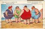 Illustrateur- Ref B180- Humour -humoristique - Illustrateur  Donald Mc Gill - Obeses   -carte Bon Etat - Mc Gill, Donald