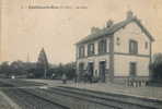 CPA (76)  FONTAINE LE DUN  La Gare - Fontaine Le Dun