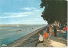 SAINT VALERY SUR SOMME .. PLAGE DES BAINS DE LA VILLE ET LA PROMENADE - Saint Valery Sur Somme