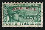 TRIESTE A PONTE DI BASSANO 1949 GOMMA BICOLORE NO LINGUELLA - Mint/hinged