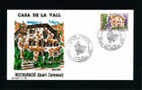 IV CENTENARIO RESTAURACION CASA DE LOS VALLES   Edifil 310   Año 1980   -  MUY NUEVO  - - FDC