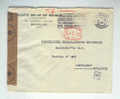 826/15 - Lettre Affranchissement Mécanique BRUXELLES 1941 Vers AMSTERDAM - TARIF PREFERENTIEL NL - Censure Allemande - Altri & Non Classificati